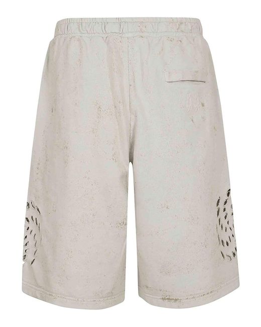44 Label Group Gray Shorts for men