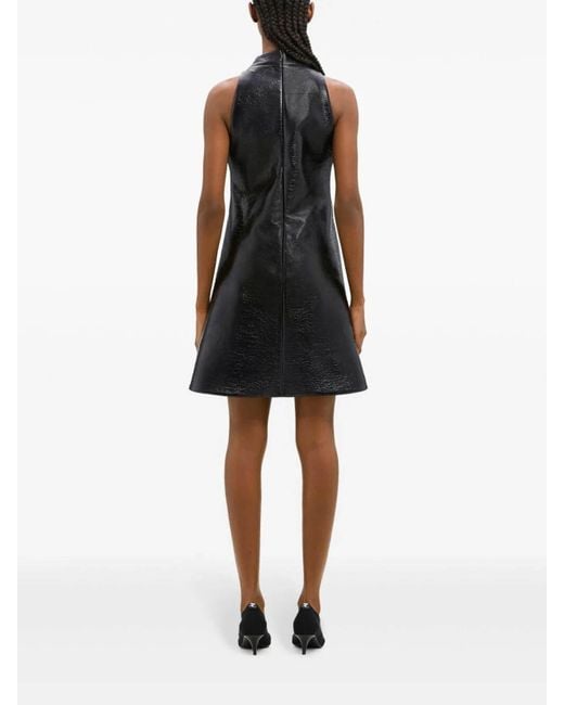 Courreges Black Midi Dresses