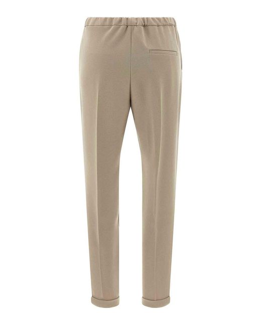 Alberto Biani Natural Fall Pants