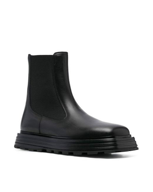 Jil Sander Black Boots Shoes for men