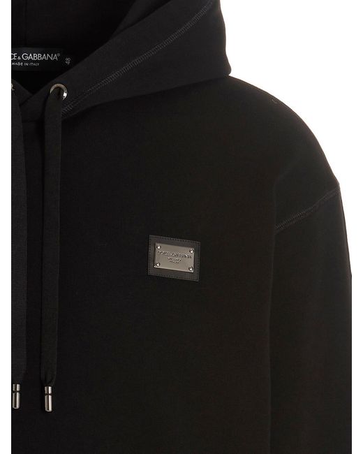 Dolce & Gabbana Black Sweatshirts for men