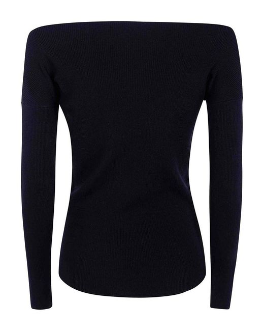 P.A.R.O.S.H. Blue Wool Sweater