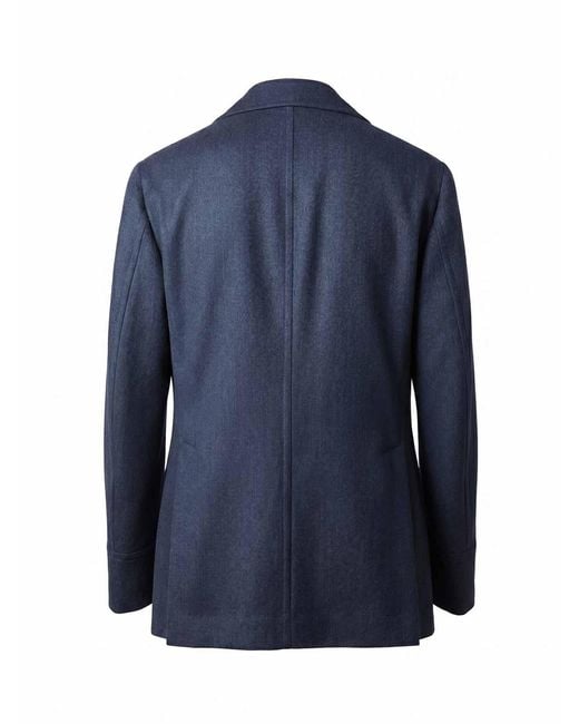 Brunello Cucinelli Blue Blazer for men
