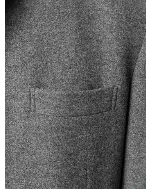 Brunello Cucinelli Gray Water Resistant Jacket for men