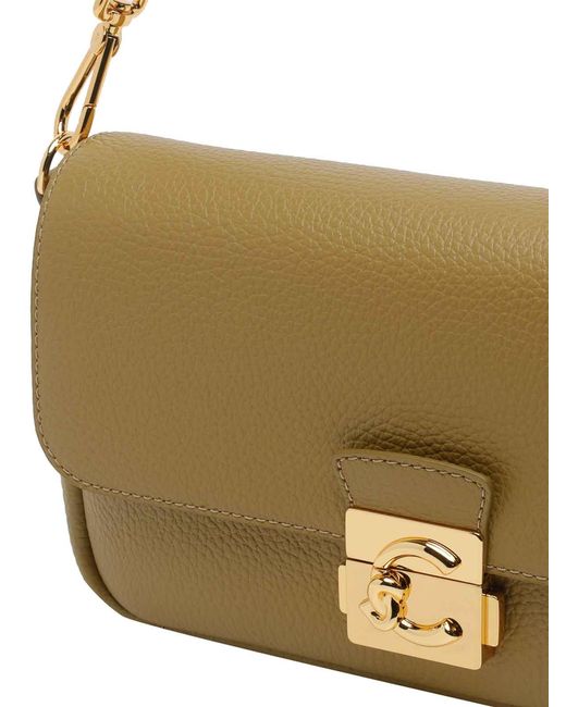 Coccinelle Metallic C-Me Lock Shoulder Bag