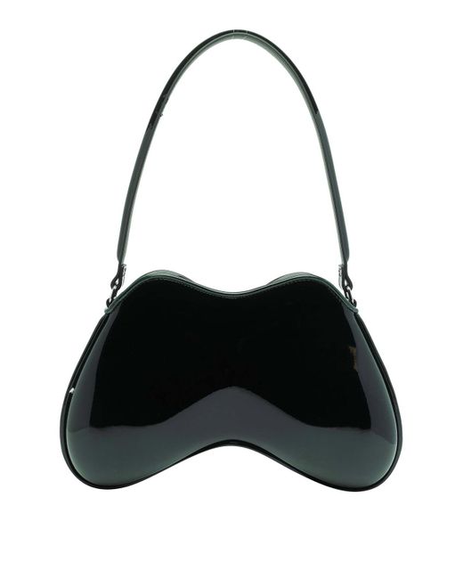 DIESEL Black Double-D Shoulder Bag