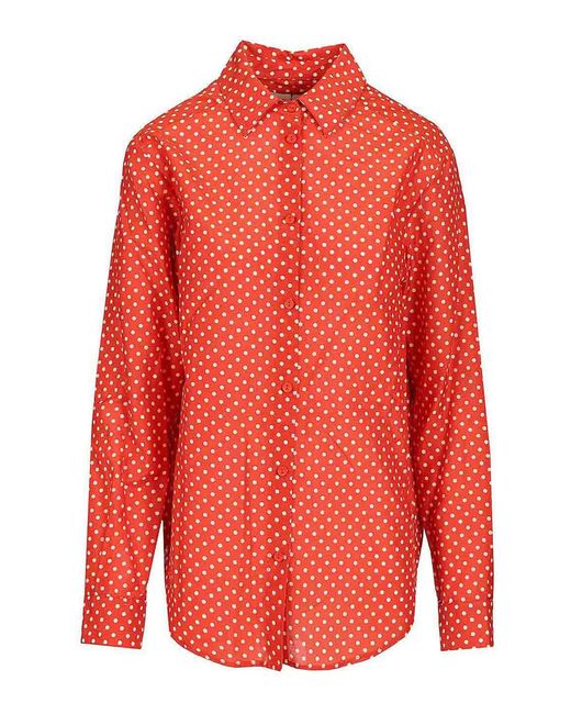 Matteau Orange Classic Shirt