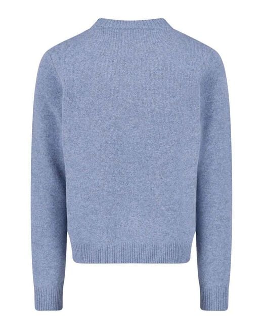 A.P.C. Blue Edmond Sweater for men