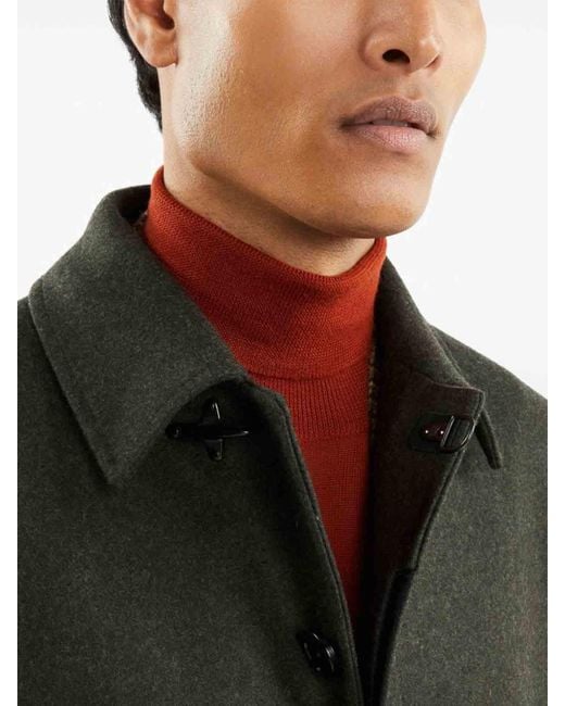 Fay Gray Wool-Blend Longline Coat for men