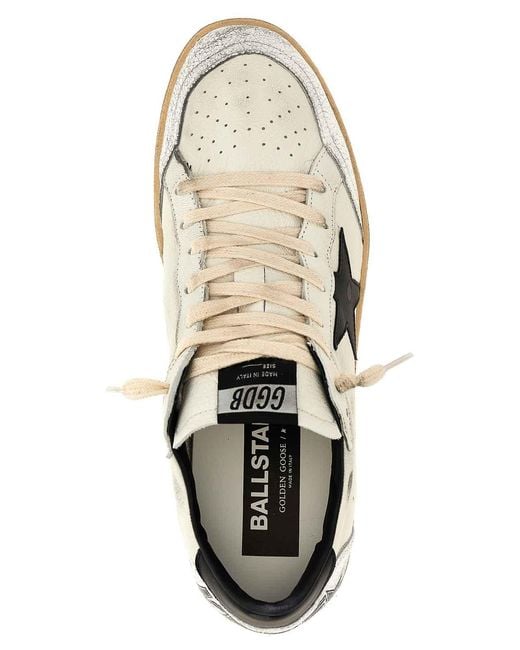 Golden Goose Deluxe Brand White 'Ball Star' Sneakers for men
