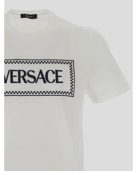 Versace Gray T-shirt With Short Sleeves for men