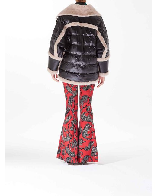 Just Cavalli Gray Faux Fur & Shearling Jackets