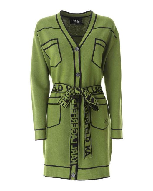 Karl Lagerfeld Green Cardigans