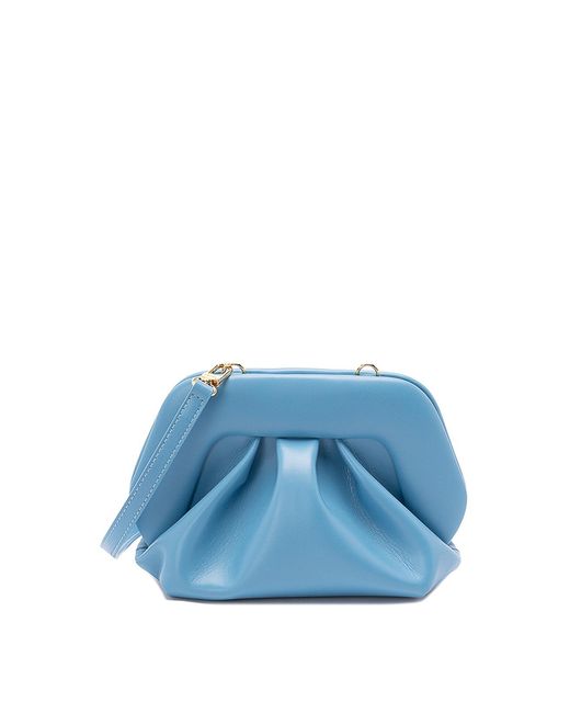 THEMOIRÈ Blue Bios Vegan Fabric Small Clutch Bag