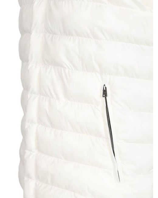 Herno White Padded Vest for men