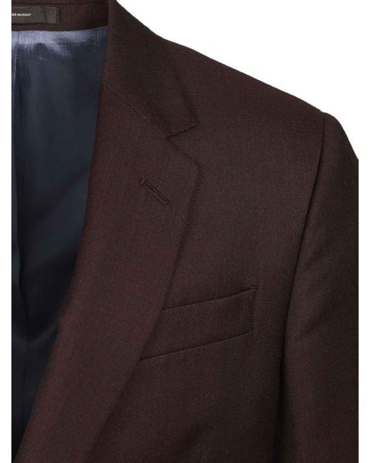 Paul Smith Tailored Single-Breasted Wool Suit for men