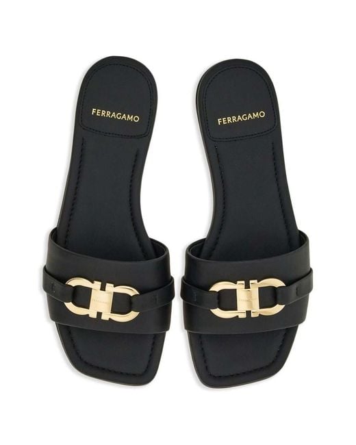 Ferragamo White Sandal