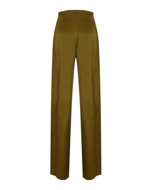 Max Mara Green Msecono Trousers