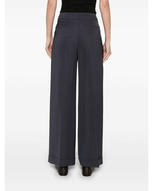 Peserico Blue Palazzo Pants