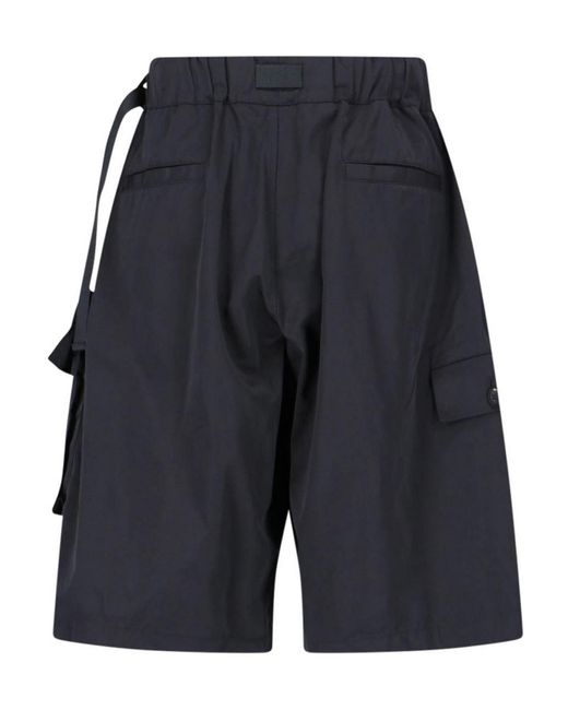 Y-3 Blue Bermuda Shorts for men