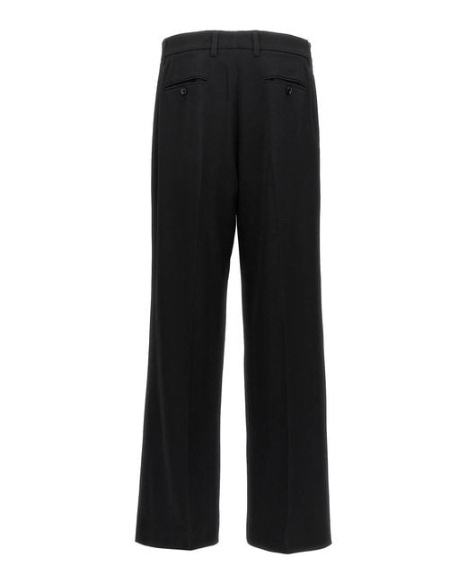 Dolce & Gabbana Black Elegant Flare Pants