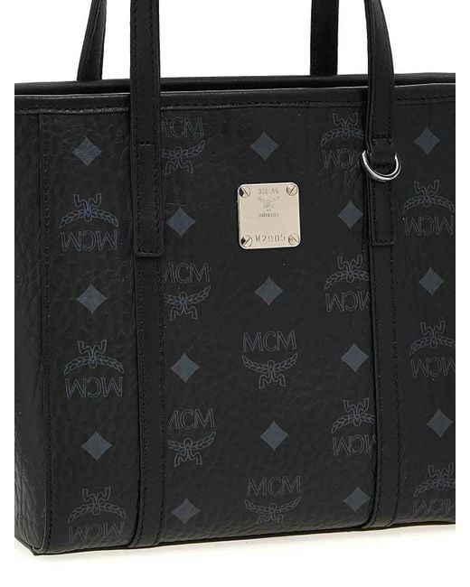 MCM Black Toni Mini Shopping Bag