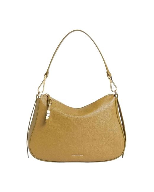 Coccinelle Metallic Handbag Grained Seagrass Seagrass