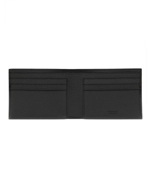 Ferragamo Gray Monogram Logo Wallet for men