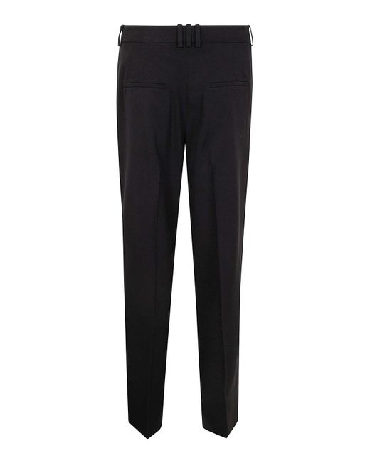 Balmain Black Gdp Pleated Pants for men