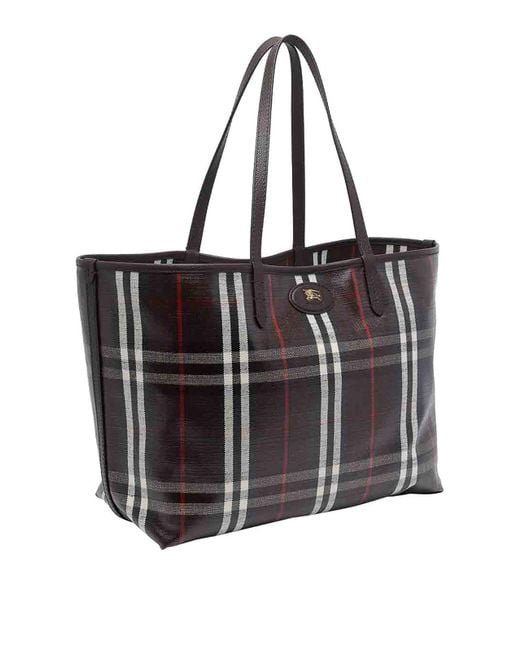 Burberry Black Medium Highlands Tote Bag