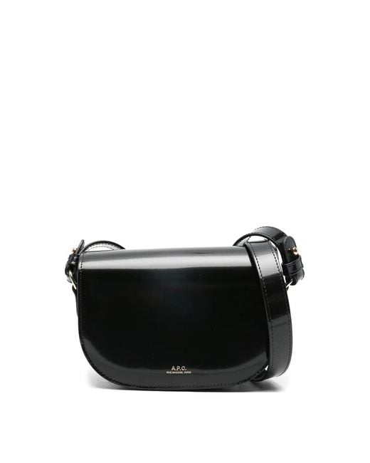 A.P.C. Black Le B-Side Small Bag