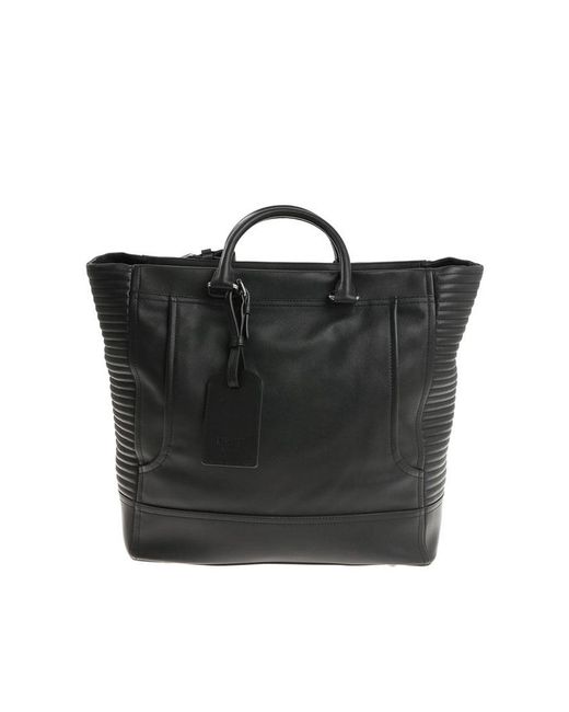 Moschino Black Biker Shopper