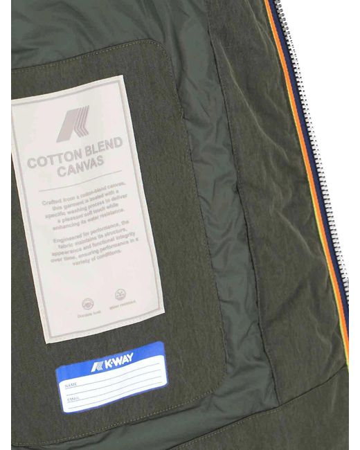 K-Way Green Jacket for men