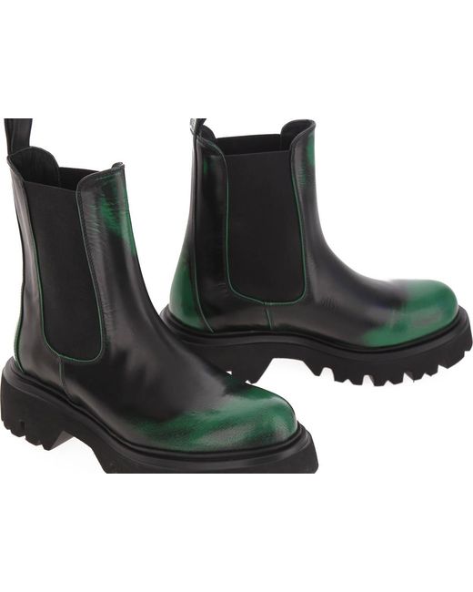 MSGM Black Chelsea Boot