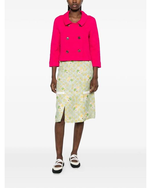 Dries Van Noten Pink Huvia