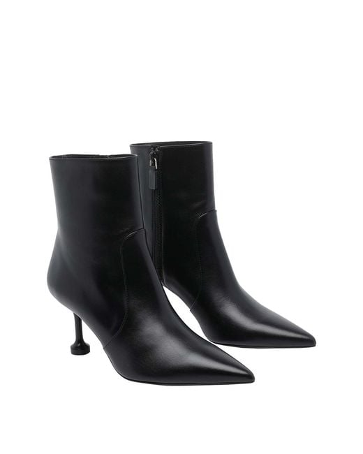 Stuart Weitzman Black Stuartini Pump Booties