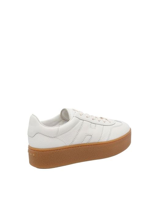 Hogan White Cool Sneakers