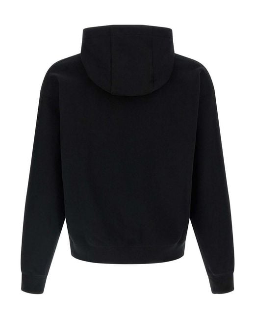 Versace Blue Patch Hoodie for men
