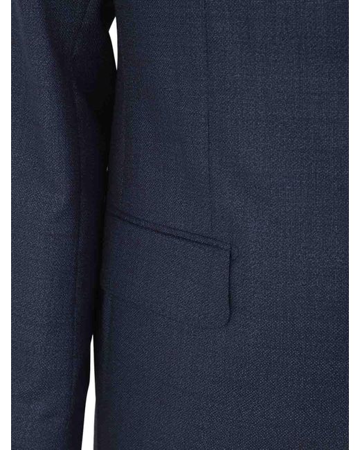 Sartoria Latorre Blue Two Buttons Suit for men
