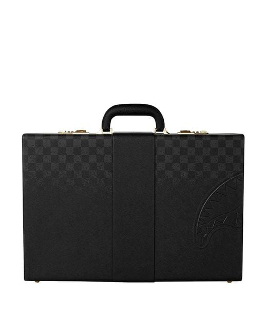 Sprayground Black Spritz Briefcase for men