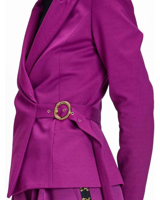 Just Cavalli Purple Milan Jacket