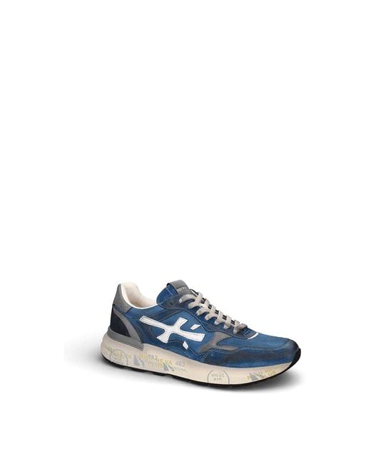 Premiata Blue Sneakers for men