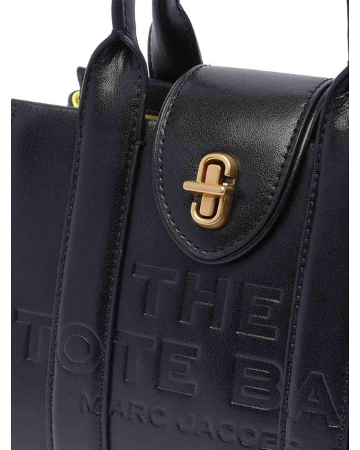 Marc Jacobs Black The Turnlock Crossbody Tote Bag