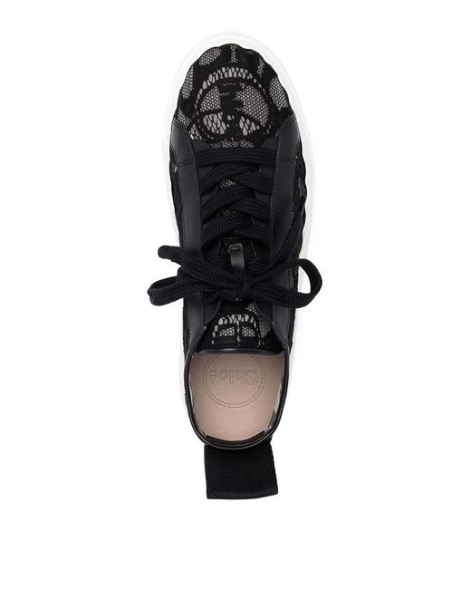 Chloé Black Lauren Sneakers