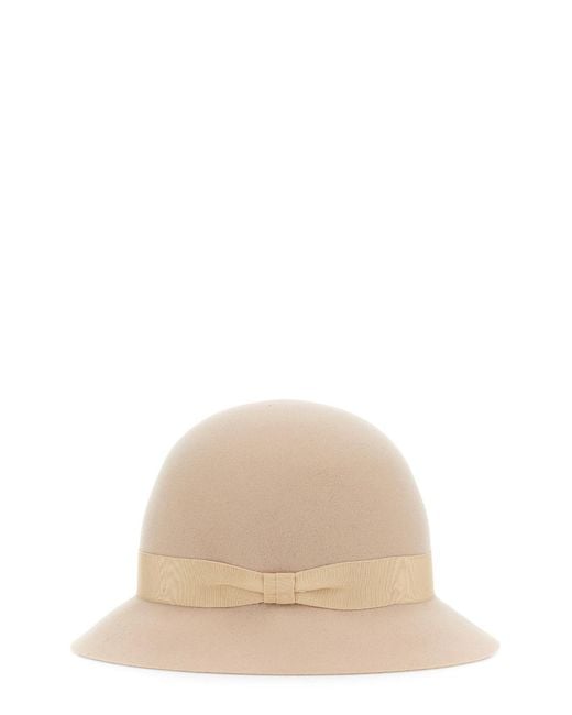 Helen Kaminski Natural Cloque Etta Cap
