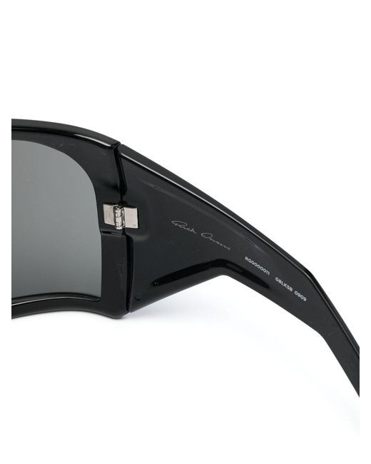 Rick Owens Black Sunglasses Kriester for men