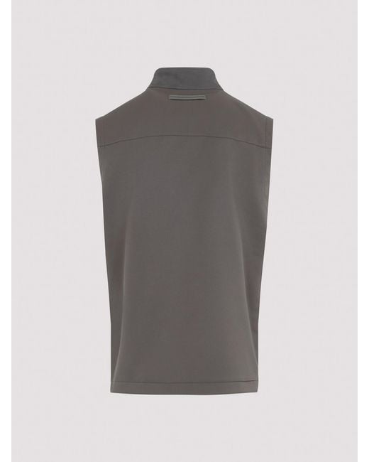 Zegna Gray Vest for men