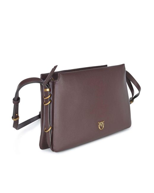 Pinko Purple Bag Made Of Leather