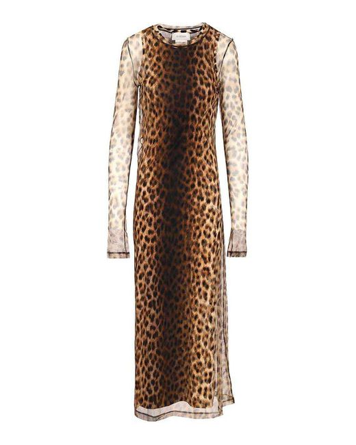 Sportmax Natural Fitted Dress