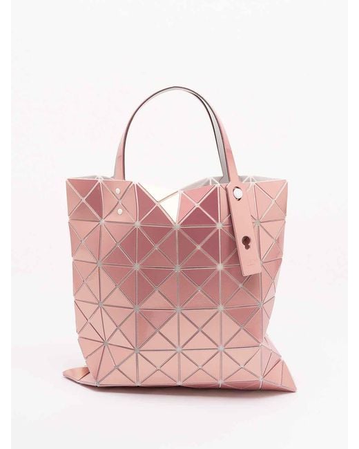 Issey Miyake Pink 'Lucent Metallic' Tote Bag